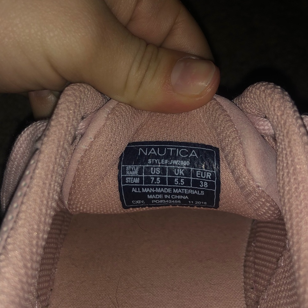 Pink Nautica sneakers - Picture 4 of 6